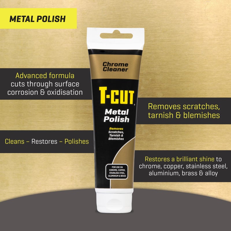 T-Cut Chrome Cleaner, Metal Polish, 5.3 Oz - Image 3